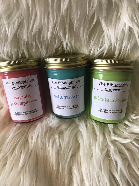 Pirates Of The Caribbean Candle Trio Etsy