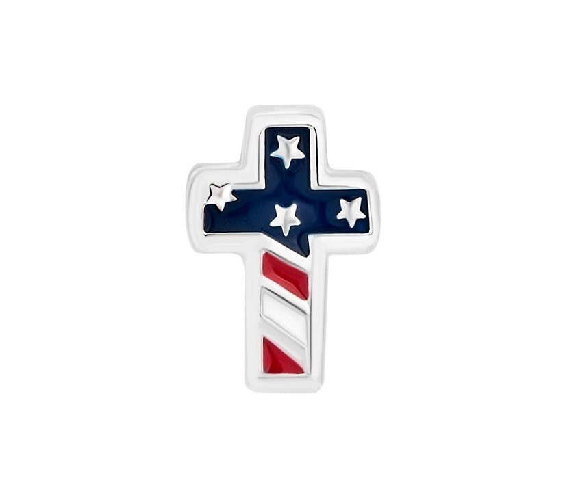 American Flag Cross Svg PNG Usa Flag Cross Vector Files For Silhouette