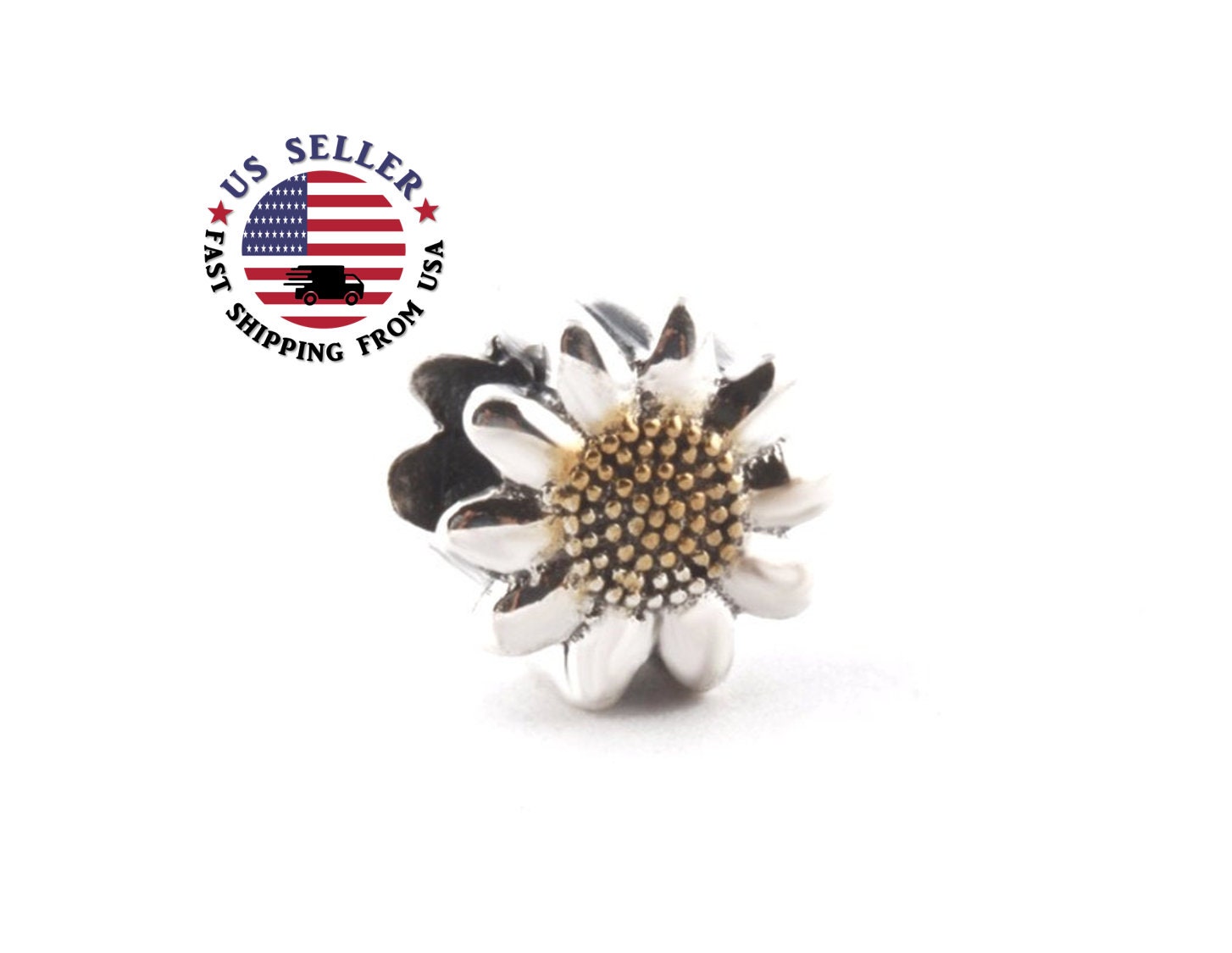 pandora jewelry sunflower - Main Image