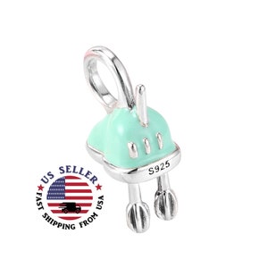 Handmixer Charm Sterling Silber - Kochen Charm - Kochen Mixer Charm - Geschenk Koch - Koch Geschenk - Mixer Anhänger-Passend für alle Charm Armbänder