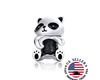 【新品】OHGA PANDA CHARM Pandora Sparkling Cute Panda Charm | Fashion Charms