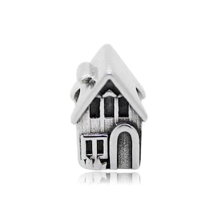 Home Charm - Sterling Silver Home Charm - Silver House Charm - My Home Charm - House Bead - Fits all Charm Bracelets