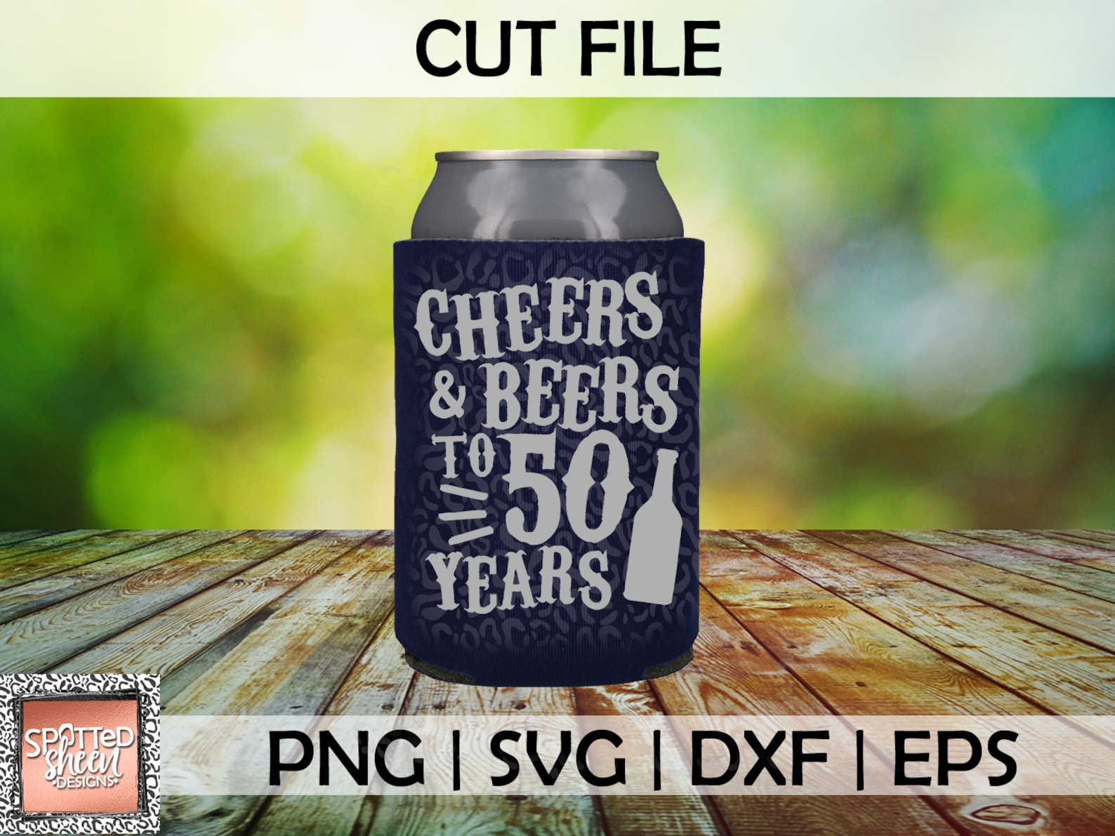 Cheers and Beers to 50 Years PNG SVG eps and dxf Files for | Etsy