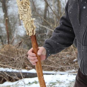 Ent Walking Stick Made in the USA Hand Carved Hiking Staff Decorative Cane Ornamental Handstaff Lord of the Rings Magic Wand image 4