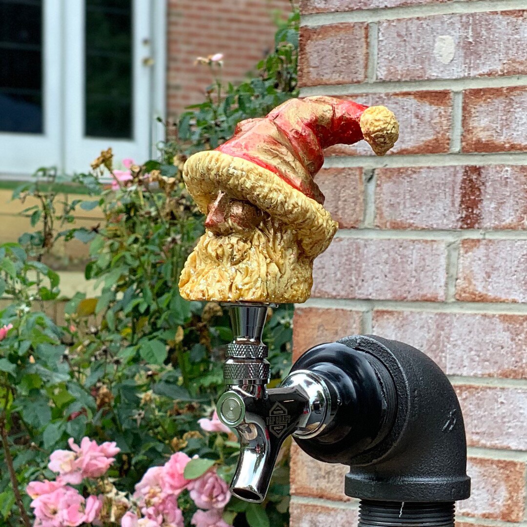 Santa Claus Draft Beer Tap Handle Made in the USA home Brew Keg Tap Handle / Christmas & Winter