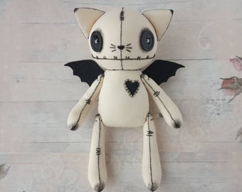 scary cat stuffed animal