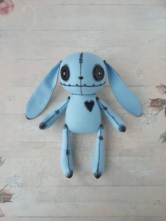 creepy stuffed bunny