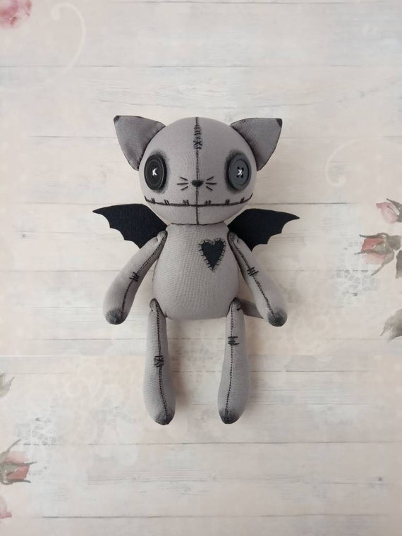 creepy cat doll