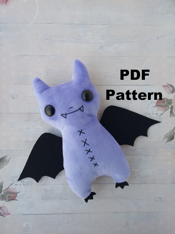diy bat plush