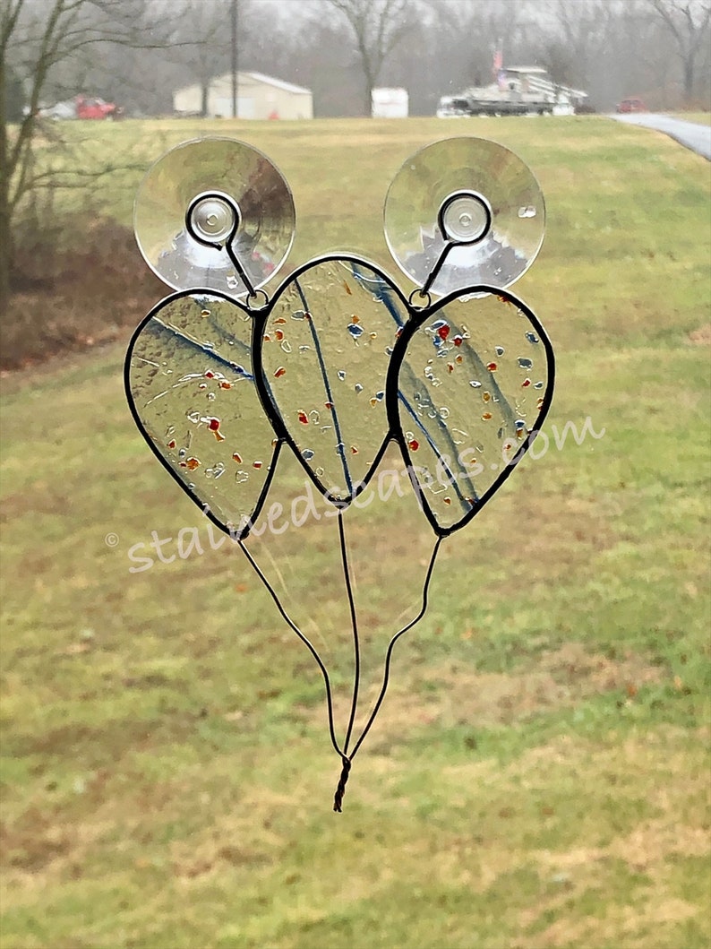 Balloons Stained Glass