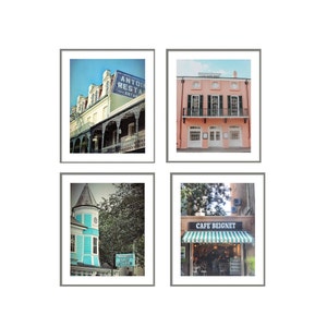 New Orleans Photography, New Orleans Gallery Wall, New Orleans Restaurant Wall Art, French Quarter Photography