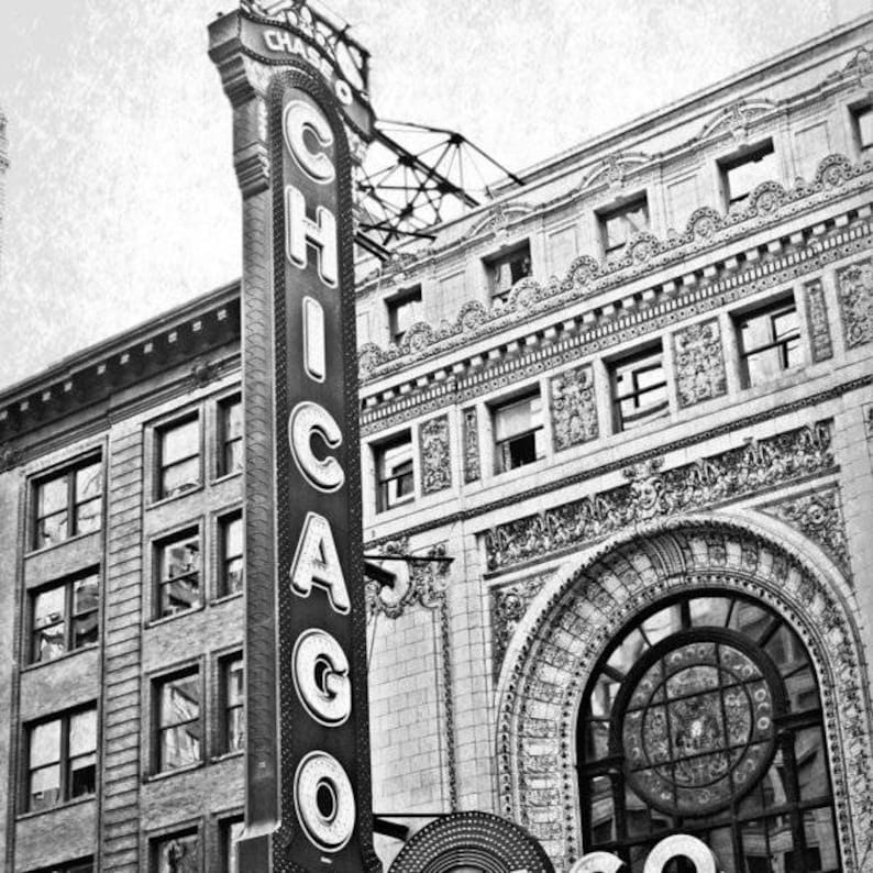Chicago Photography Chicago Gallery Wall Vintage Chicago Etsy