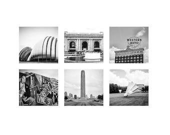 Kansas City Photography Prints: Classic City Scenes, Set of 6 (Digital Download)