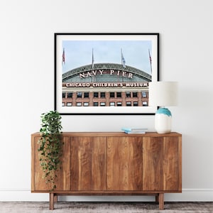 Chicago Photography, Navy Pier, Chicago Children&#39;s Museum, Chicago Wall Art, Chicago Print