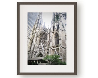 Inspirational Catholic Church Art: St. Patrick's Cathedral Print