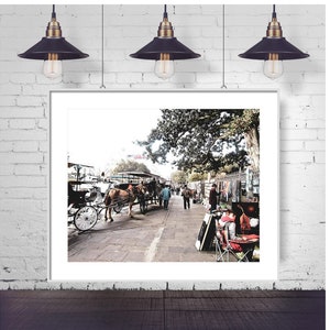 New Orleans Photography, New Orleans Jackson Square, Art Scene at Jackson Square, New Orleans Photo