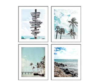 Key West Art, Key West Photography, Florida Photography, Key West Décor, Set of 4 Prints