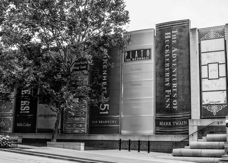 Kansas City Photography Kansas City Public Library Library Etsy