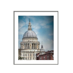 London Photography, St.Paul&#39;s Cathedral,  London Wall Art, London Print