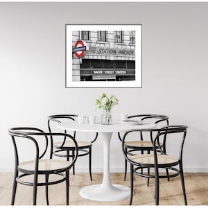 London Underground Photography: Baker Street Station Wall Art
