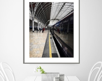 London Underground Photography Print: Urban London Art