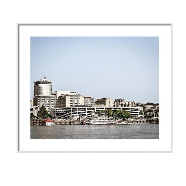 Illinois Photography, Peoria Photography, Peoria Riverfront Print, Midwest Photography