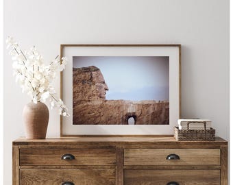 Crazy Horse Memorial Print: South Dakota Black Hills Photography