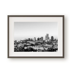 New Orleans Art,  New Orleans Skyline,  Caesars Superdome, New Orleans Print