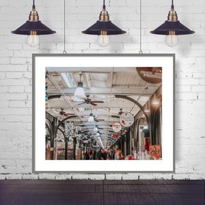 New Orleans Photography, French Quarter Photograph, French Market, New Orleans Restaurant, Iconic New Orleans