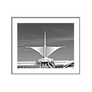 Milwaukee Art Museum, Wisconsin Wall Art, Milwaukee Art, Milwaukee Print