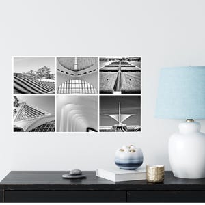 Wisconsin Photography, Milwaukee Art Museum, Wisconsin Wall Art, Milwaukee Art, Milwaukee Print, Set of 6 Prints