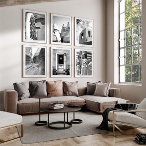 SALE - Capturing Santa Fe: New Mexico Art Prints - Set of Six Landscape Photography
