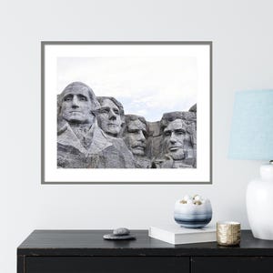 South Dakota Photography, Mount Rushmore Memorial, Mount Rushmore Print, Custer State Park