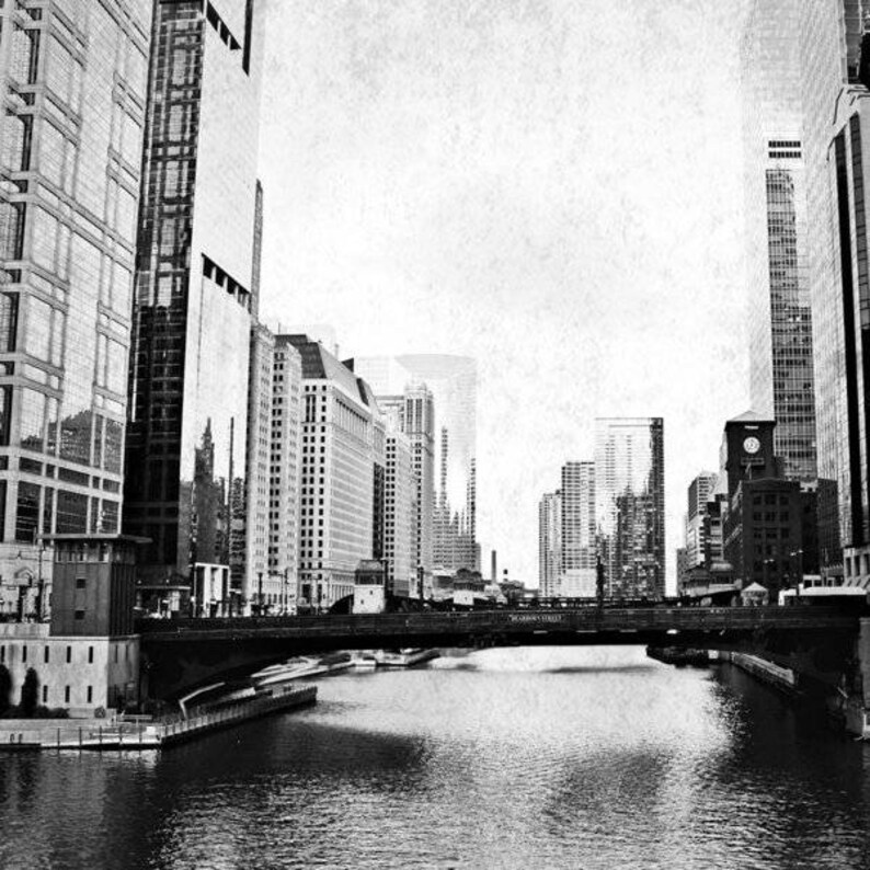 Chicago Photography Chicago Gallery Wall Vintage Chicago Etsy