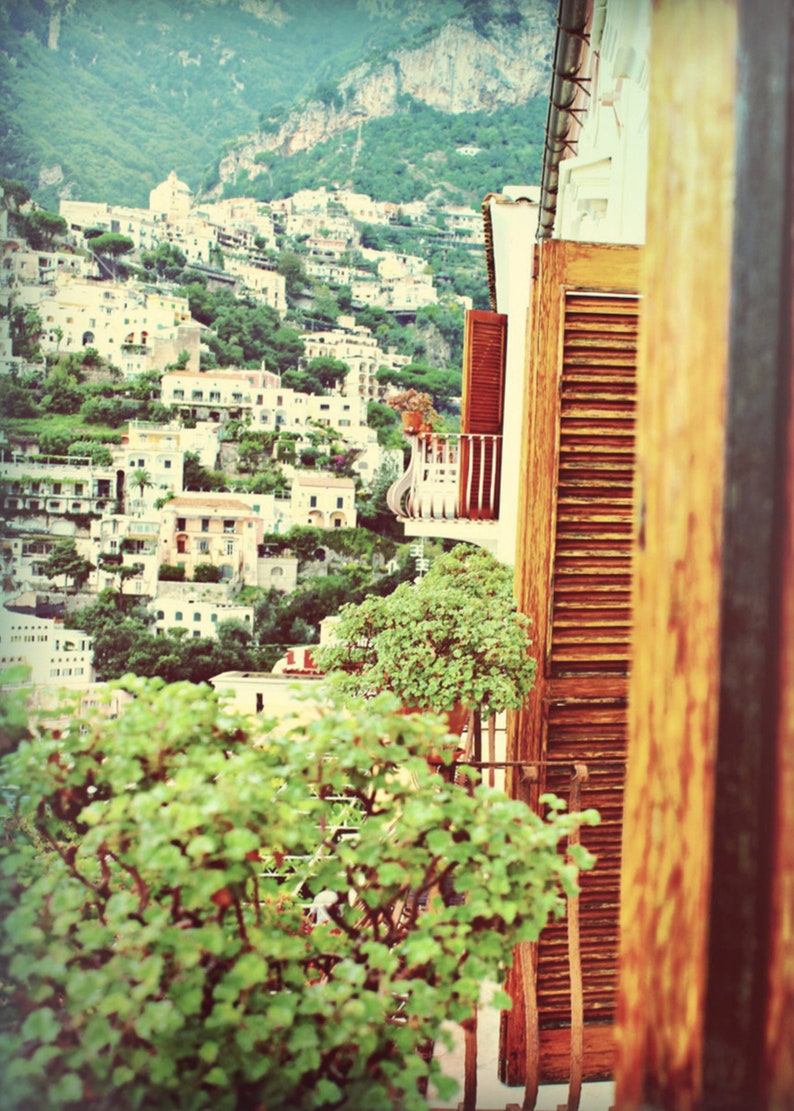 Italy Photography, Positano Italy Photography, Positano Italy Wall Art, Amalfi Coast Print, Italian Wall Art, Italy Architecture image 3