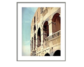 Rome Wall Art, Roman Colosseum, Italy Photography, Rome Print