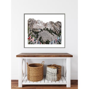 South Dakota Photography, Mount Rushmore Memorial, Mount Rushmore Print, Custer State Park