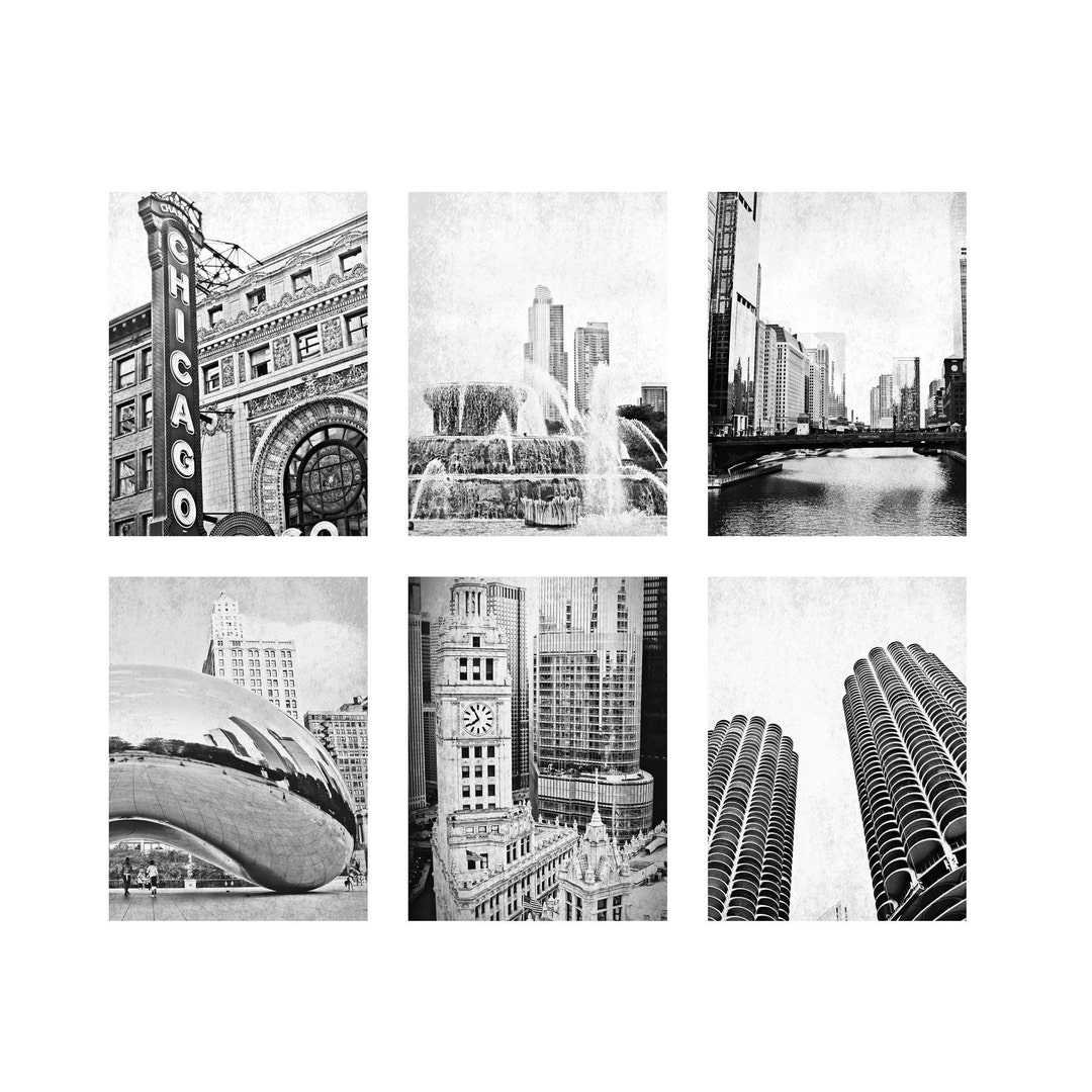 Chicago Wall Art Chicago Art Chicago Photography Chicago Etsy