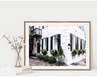 Charleston SC Wall Art Print: Lowcountry Southern Home Decor