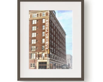 Memphis Wall Art, Hotel Chisca, Tennessee Photography, Elvis Presley