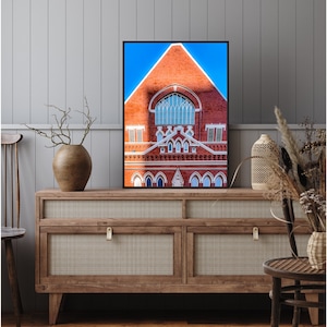 Nashville Wall Art, Ryman Theater, Grand Old Opry, Nashville Print, Nashville Décor