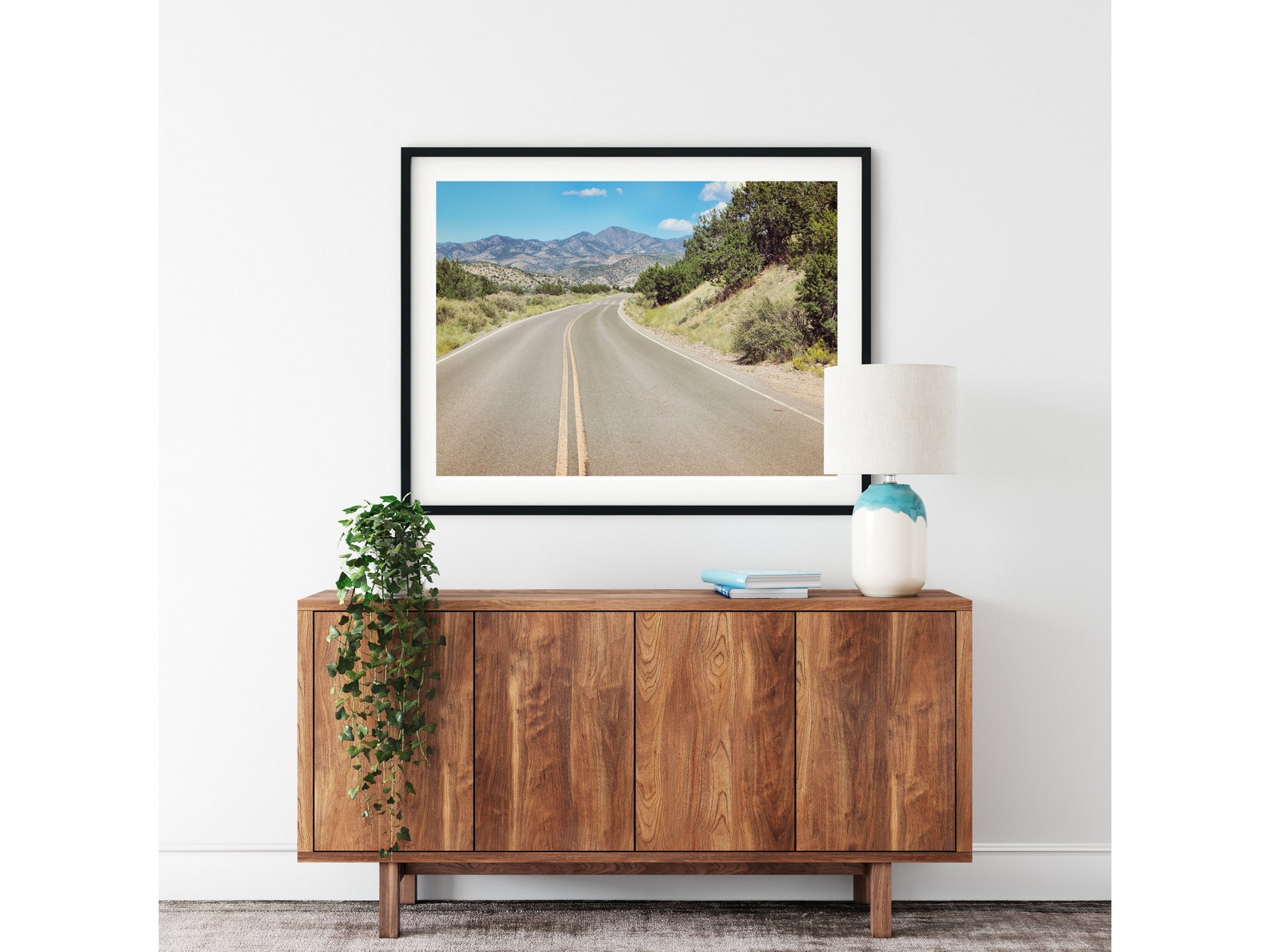 New Mexico Photography Highway Photography Wanderlust Art | Etsy