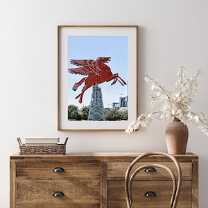 Dallas Wall Art,  Pegasus, Texas Photography, Dallas Texas, Texas Wall Art