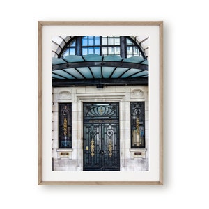 London Wall Art, Door Photography, London Print, London Wall Décor