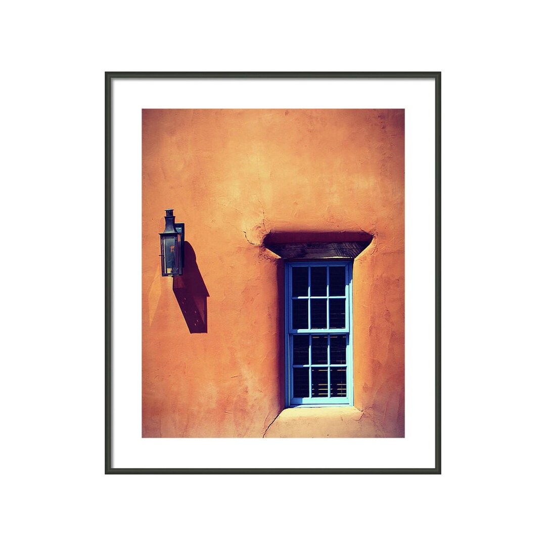 New Mexico Photography, Adobe Window Photograph, Southwest Photo, Santa Fe Photography Etsy