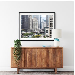 Chicago Wall Art, London House, Chicago River, Chicago Print, Chicago Art