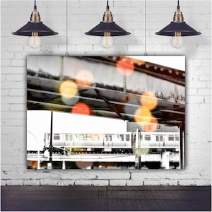 Chicago Art, Chicago EL Print, Chicago Wall Art, Chicago El, Chicago Art Print