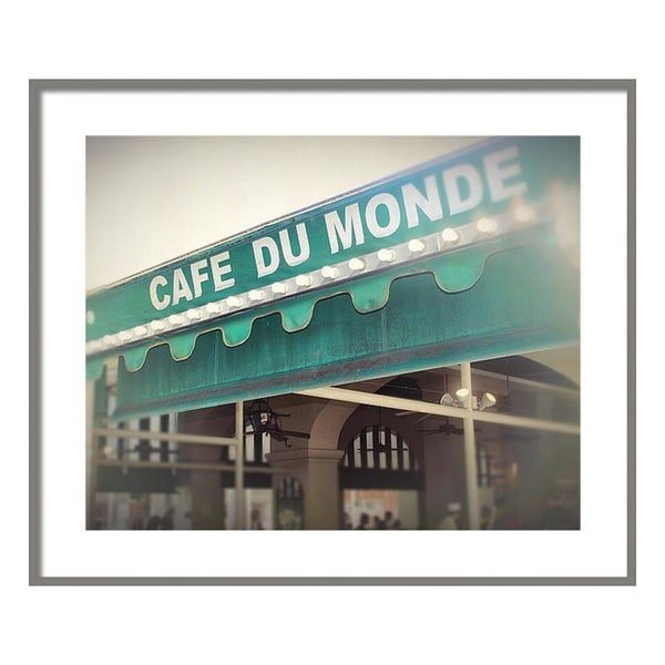 New Orleans Photography, French Quarter Photograph, Café Du Monde, New Orleans Restaurant, Iconic New Orleans