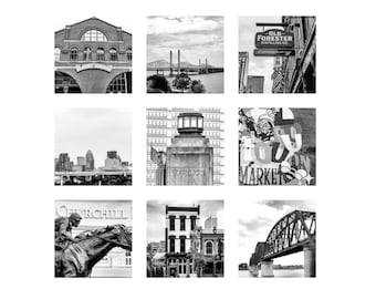 Louisville Photography, Louisville Art,  Louisville Wall Art, Kentucky Photography, Set of 6 Prints