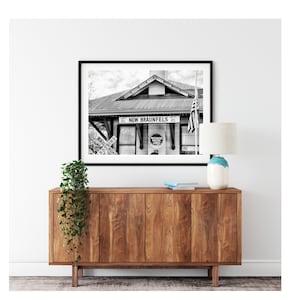 Texas Photography, New Braunfels Train Station,  Texas Hill Country, Texas Wall Art
